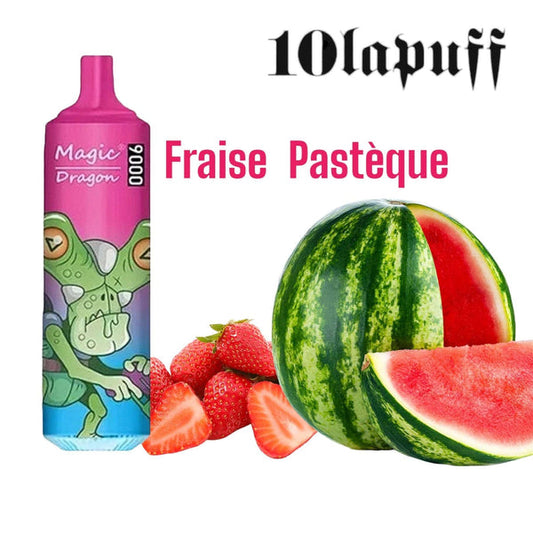 PUFF 9000 Magic Dragon - Strawberry Watermelon - 