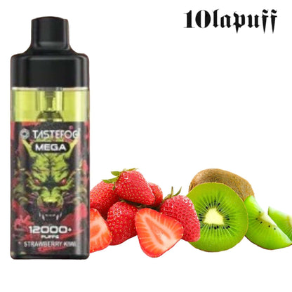 PUFF 12000 TASTEFOG -non jetable- liquide rechargeable- 12 parfums