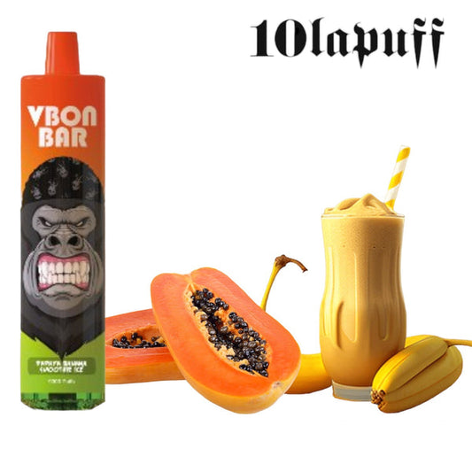 PUFF 9000 VBON - Papaye Banane smoothie