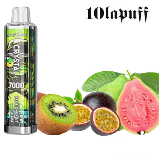 PUFF 7000 VAPME crystal - Kiwi Fruit Passion goyave
