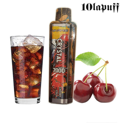 PUFF 7000 VAPME crystal - Cola Cherry