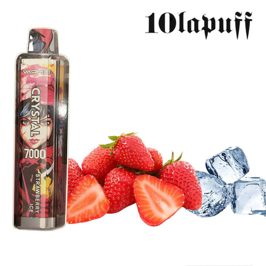 PUFF 7000 VAPME crystal - Frozen Strawberry