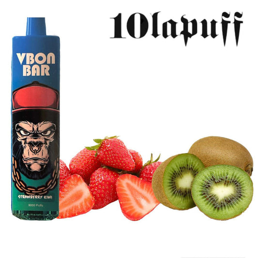 PUFF 9000 VBON - Erdbeer Kiwi