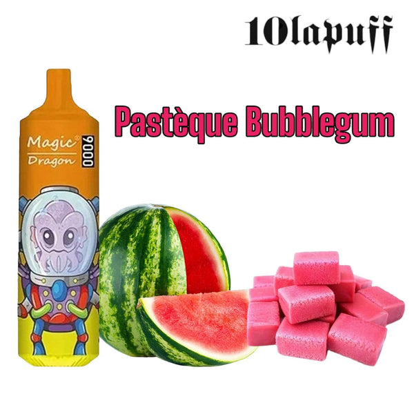 PUFF 9000 Magic Dragon - Bubblegum Watermelon