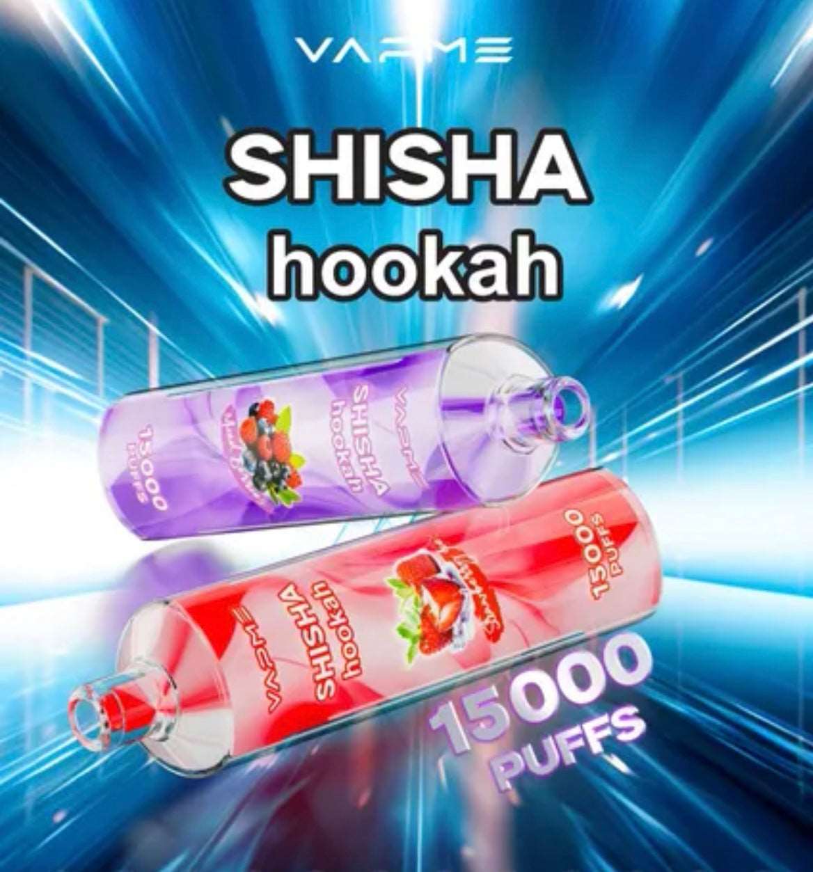 PUFF 15000 VAPME SHISHA HOOKAH - 12 Parfums  -