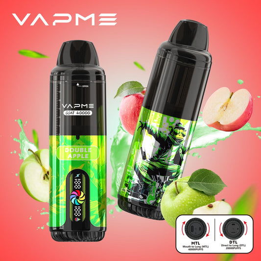 PUFF 40000 VAPME GOAT - Doppel Apfel