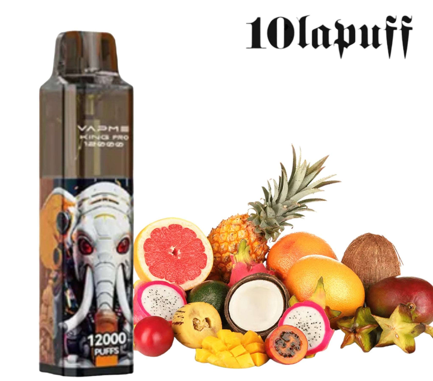 PUFF 12000 VAPME PRO - 10 Parfums -