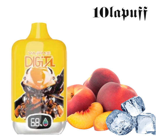 PUFF 12000 VAPME DIGITAL - Frozen peach