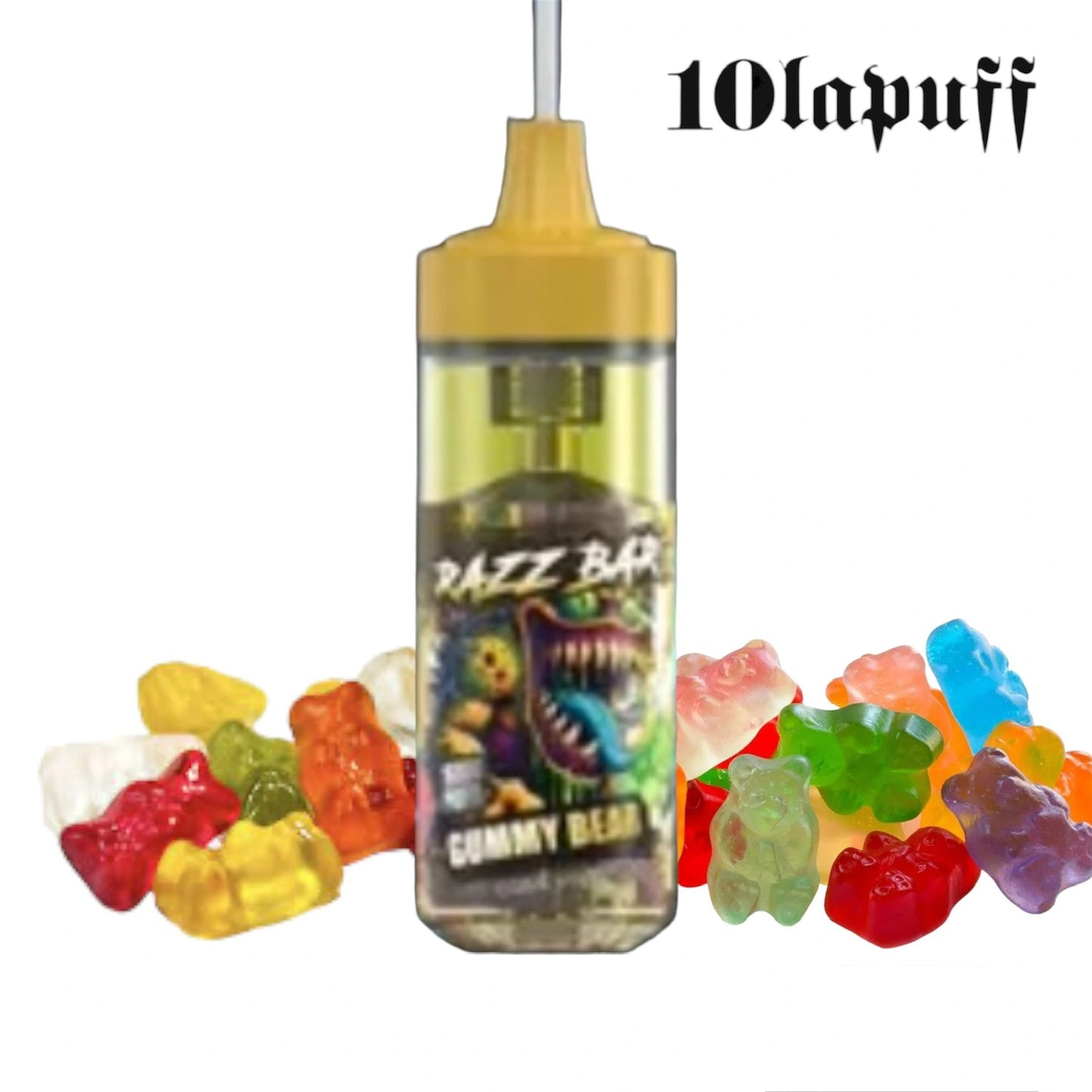 PUFF 16000 RAZZBAR - Gummies Bear