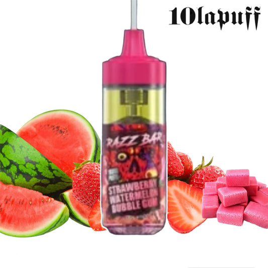 PUFF 16000 RAZZBAR - Strawberry Watermelon Bubblegum
