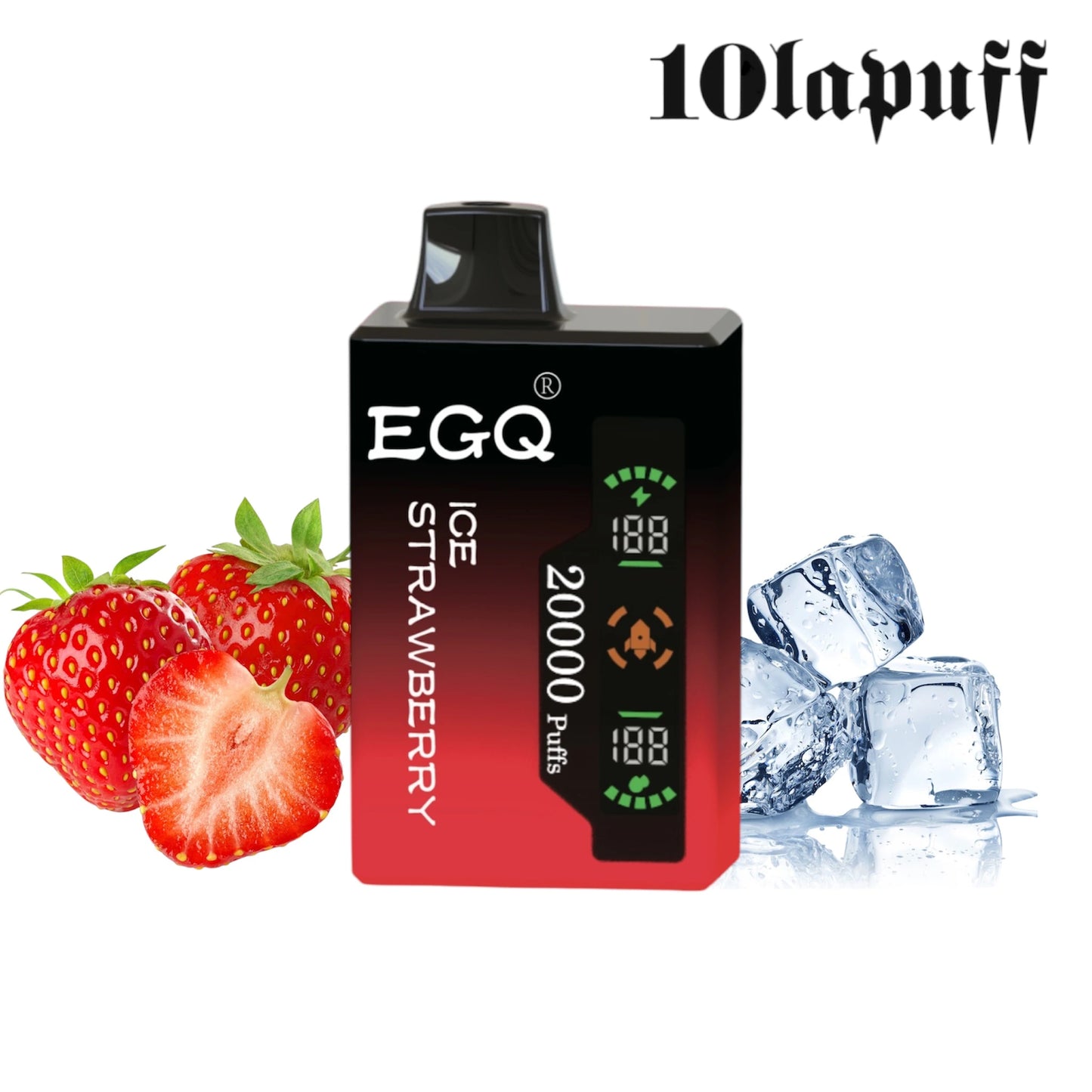 PUFF 20000 EGQ - Strawberry Ice