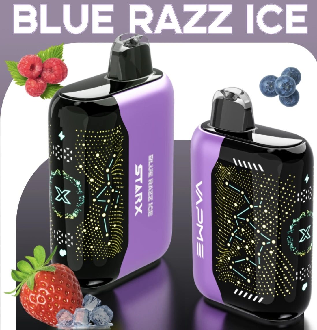 PUFF 25000 STARX VAPME - Blue Razz Ice