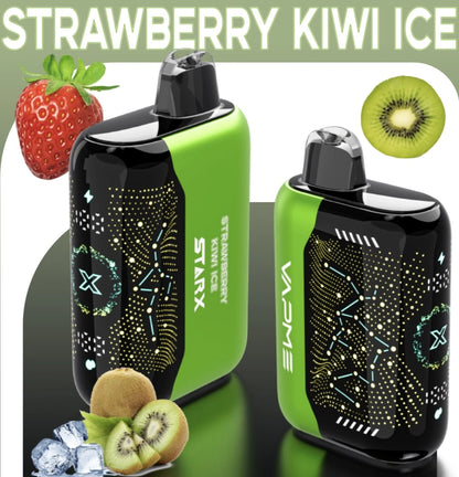 PUFF 25000 STARX VAPME - Iced Kiwi Strawberry