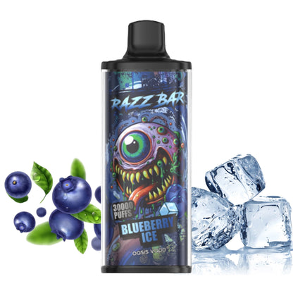 PUFF 30000 RAZZBAR - Blueberry Ice -