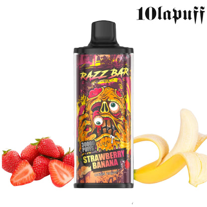 PUFF 30000 RAZZBAR - Strawberry Banana -