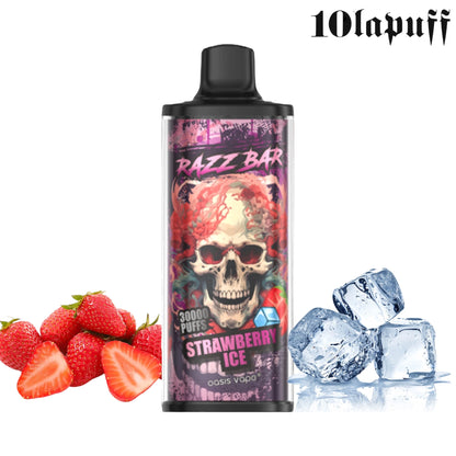 PUFF 30000 RAZZBAR - Strawberry Ice -