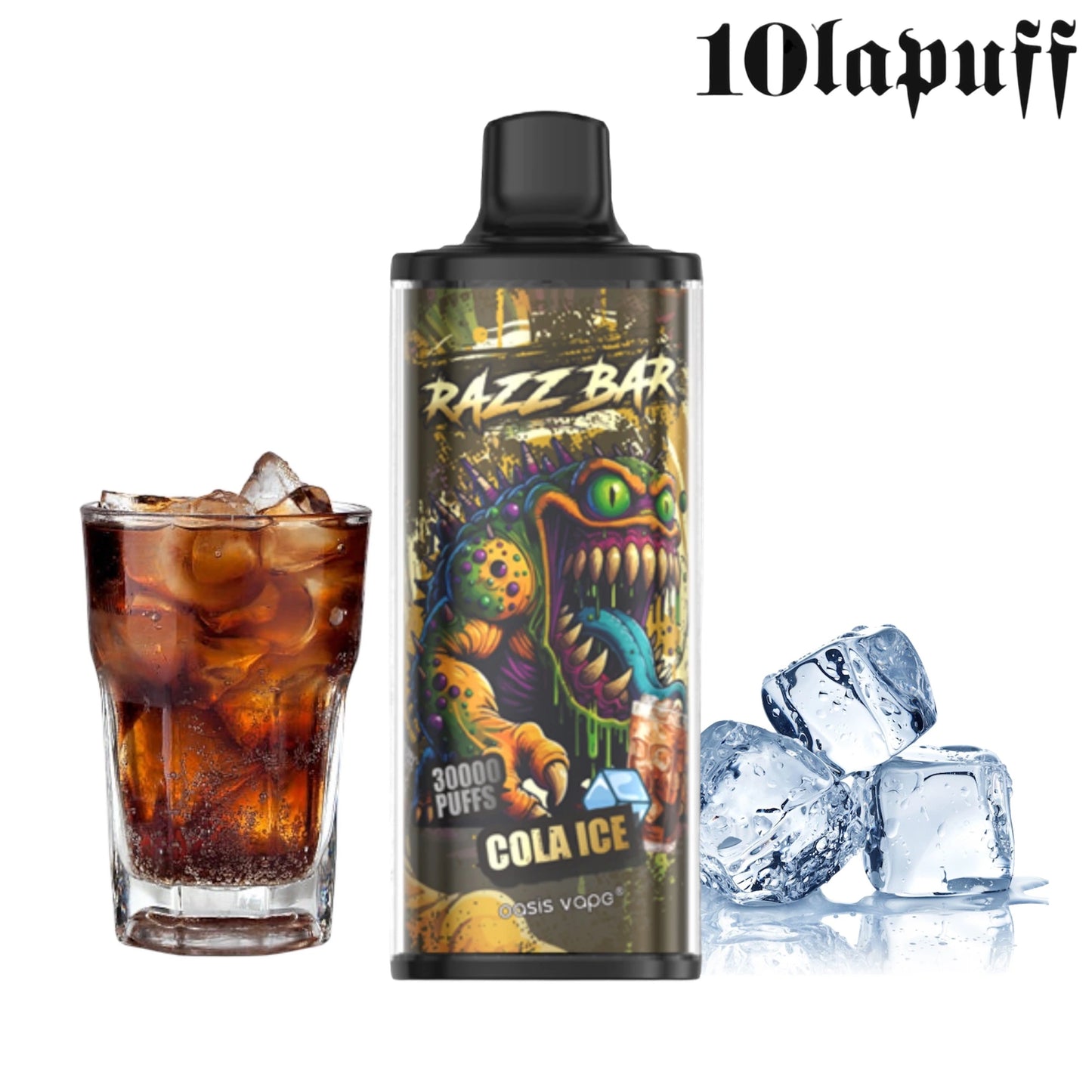 PUFF 30000 RAZZBAR - Cola Ice -