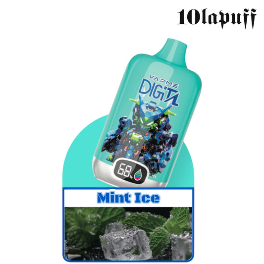 PUFF 12000 VAPME DIGITAL - Iced Mint