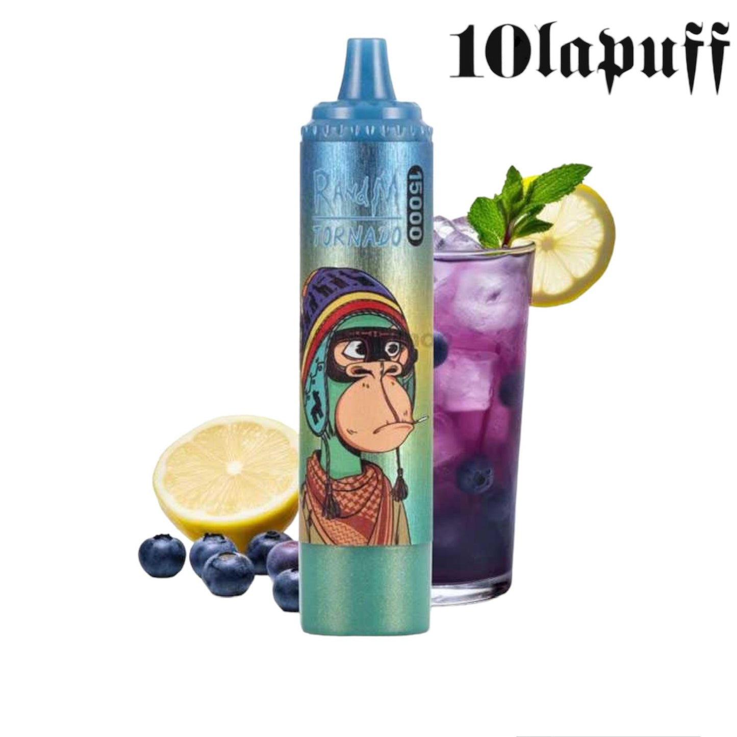 PUFF 15000 TORNADO RandM - Blue Razz Lemonade