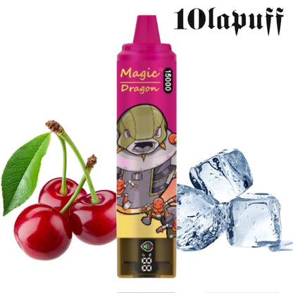 PUFF 15000 MAGIC DRAGON - Iced Cherry