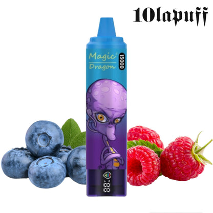 PUFF 15000 MAGIC DRAGON - Blueberry Raspberry