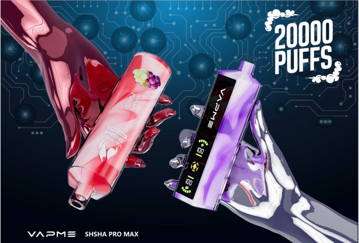 PUFF 20000 SHISHA PRO MAX VAPME – Glasierter Apfel