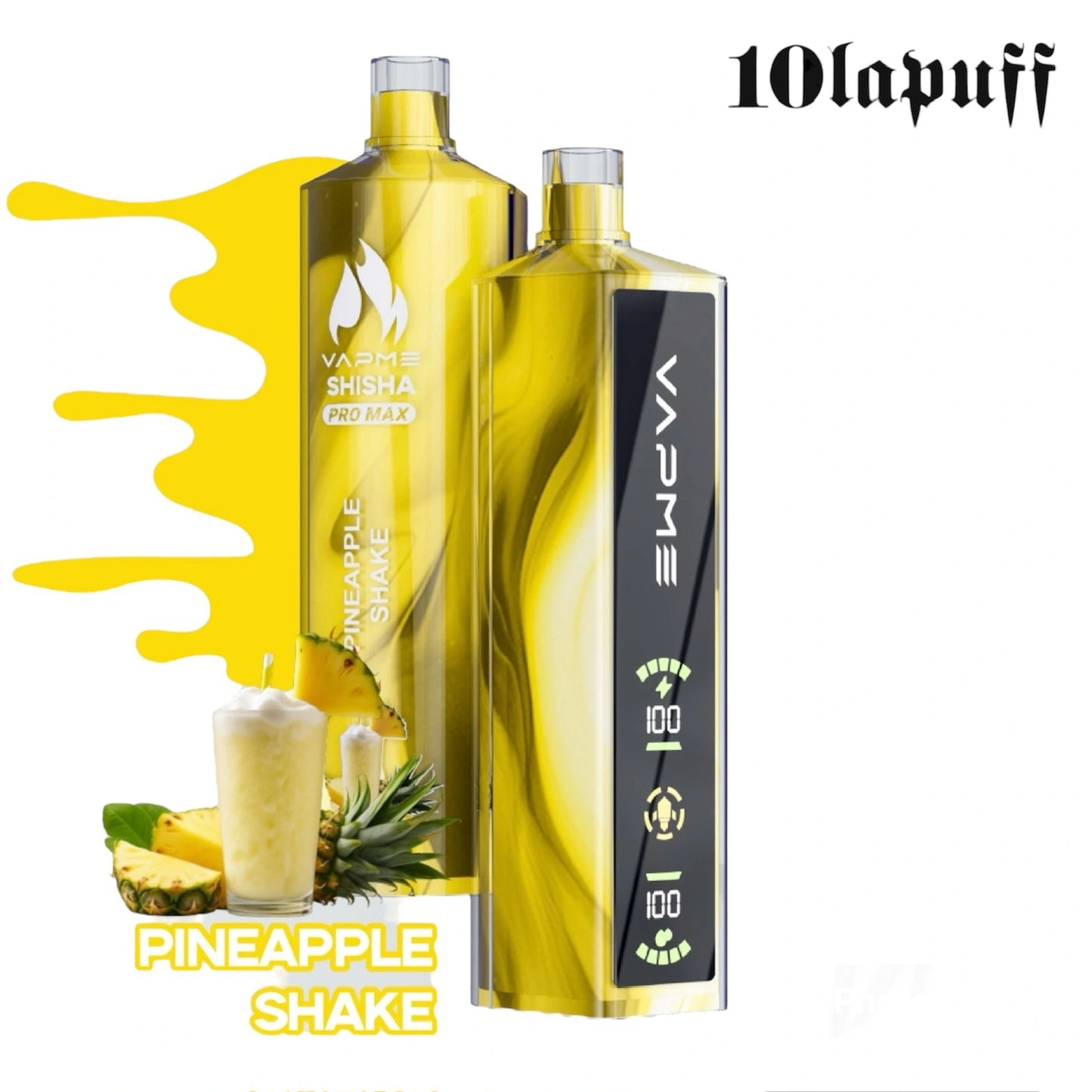 PUFF 20000 SHISHA PRO MAX VAPME – Ananas-Milchshake