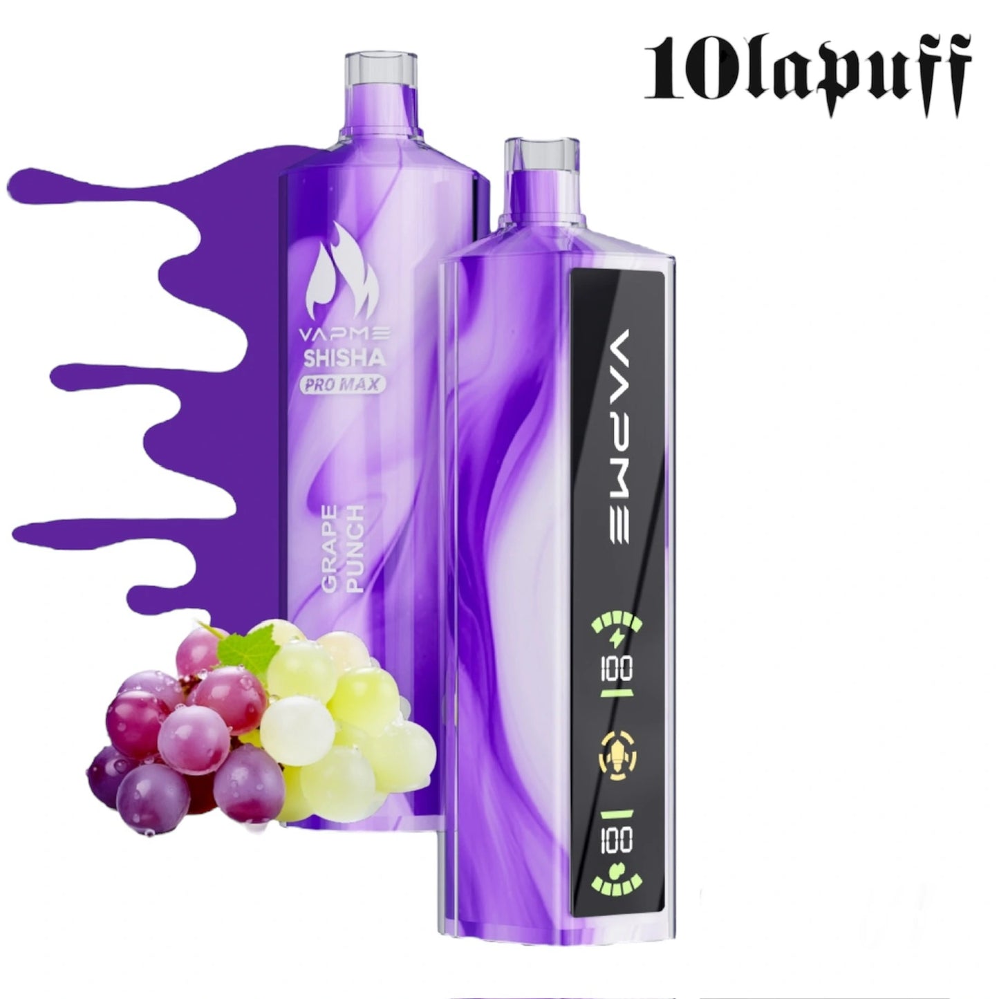 PUFF 20000 SHISHA PRO MAX Vapme - 24 parfums -