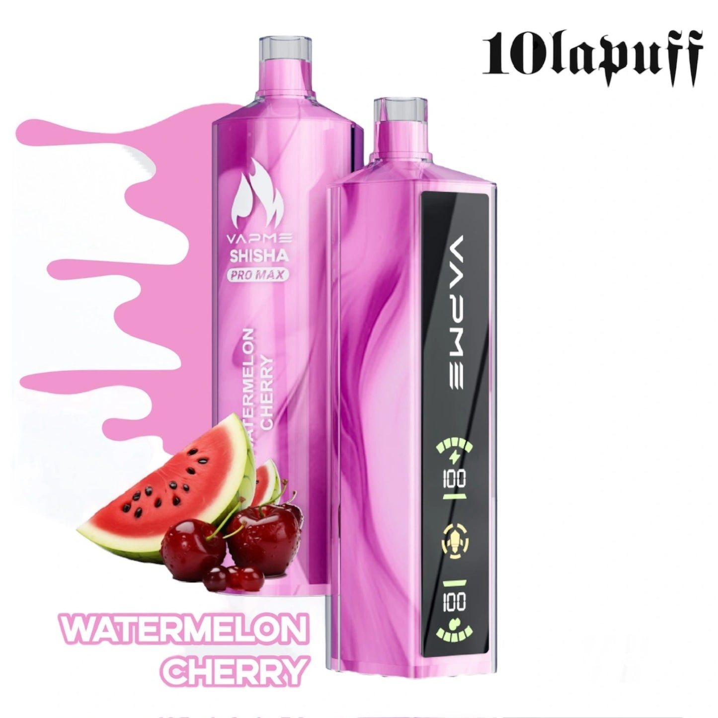 PUFF 20000 SHISHA PRO MAX VAPME - Watermelon Cherry