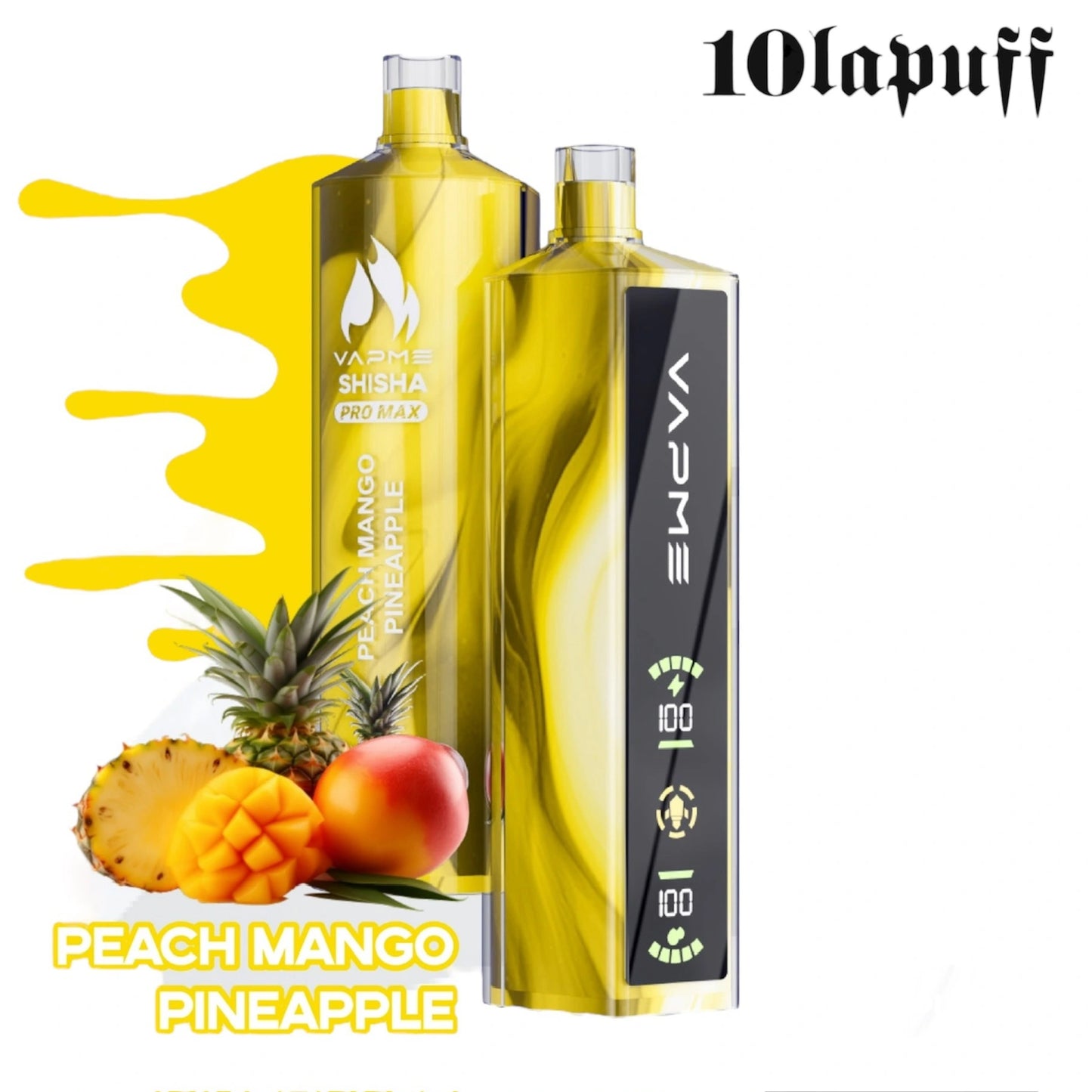 PUFF 20000 SHISHA PRO MAX VAPME - Şeftali Mango Ananas