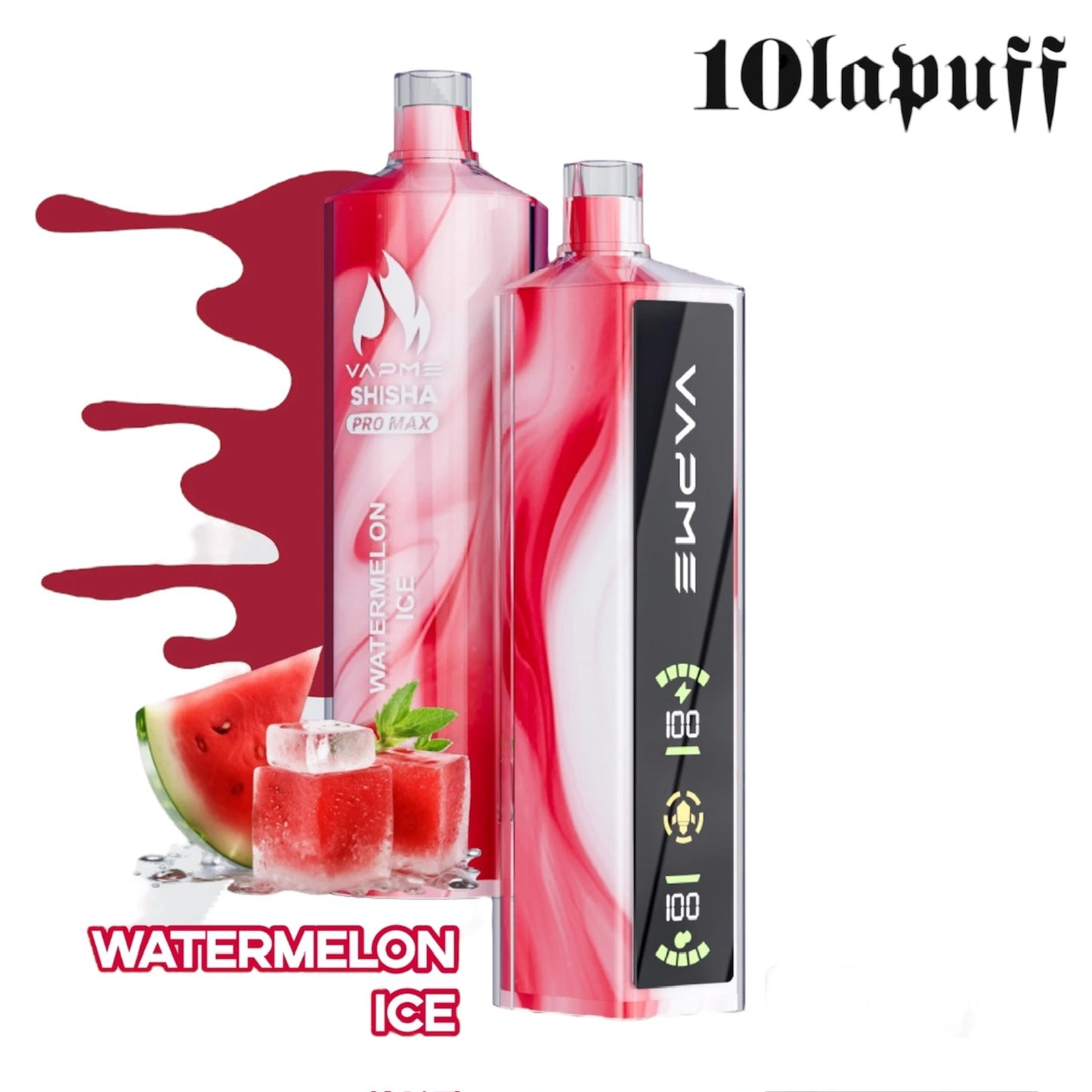 PUFF 20000 SHISHA PRO MAX VAPME - Frozen Watermelon