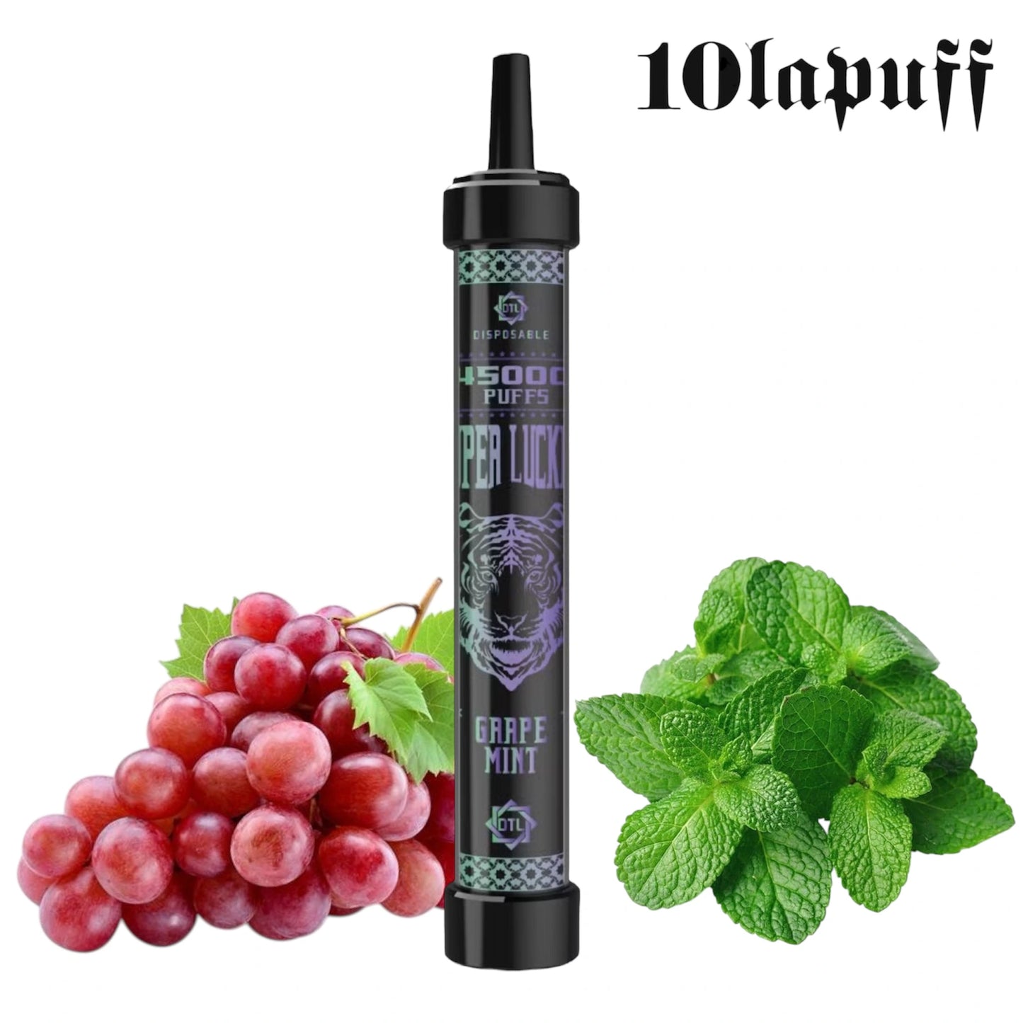 PUFF 45000 Super Luckee - Mint Grape - 2% Nicotine