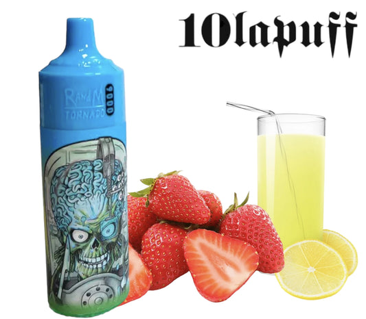 PUFF 9000 TORNADO RandM - Strawberry Lemonade