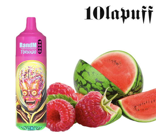 PUFF 9000 TORNADO RandM - Raspberry Watermelon