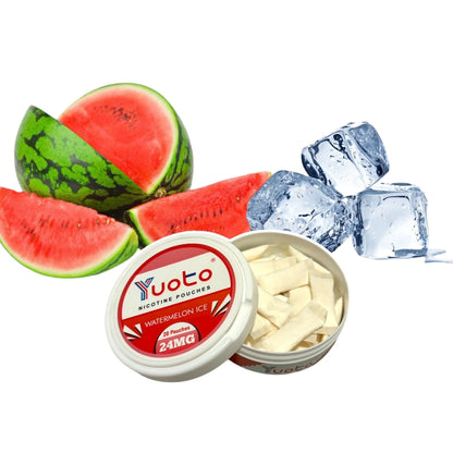 YUOTO SNUS Torbalar 24mg - Dondurulmuş Karpuz Aroması