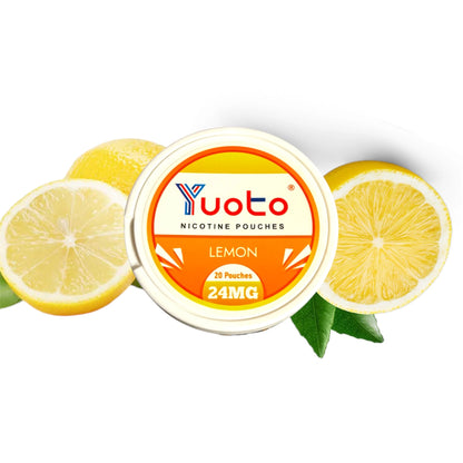 YUOTO SNUS Torbalar 24mg - Tatlı Limon Aromalı